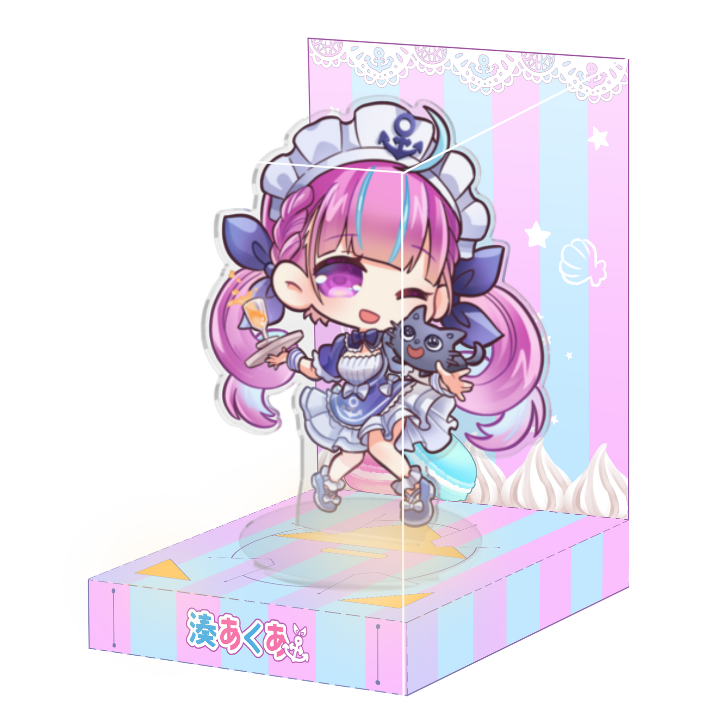 Minato Aqua_ Standee Lightbox