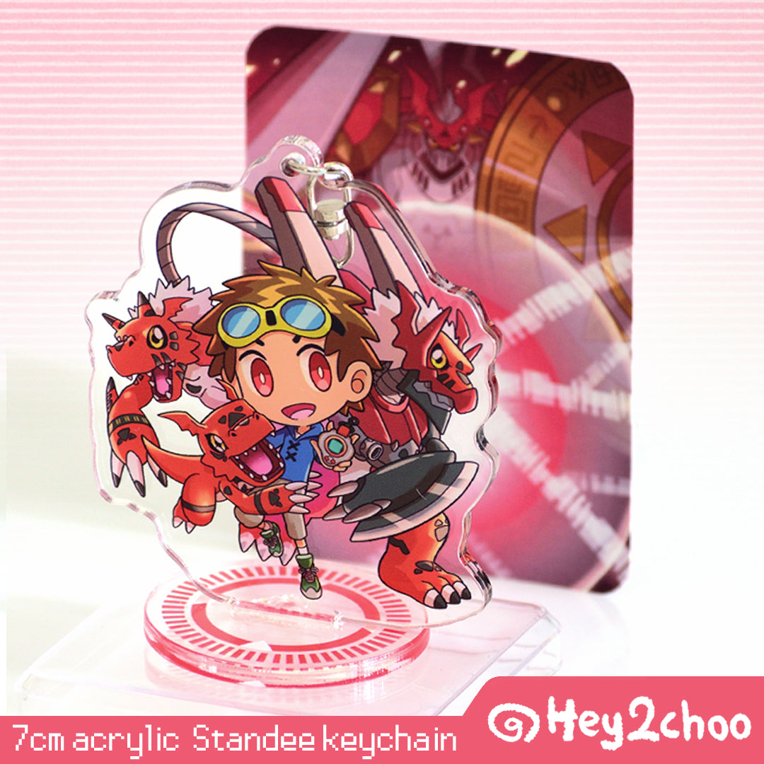 Guilmon_ Standee Keychain
