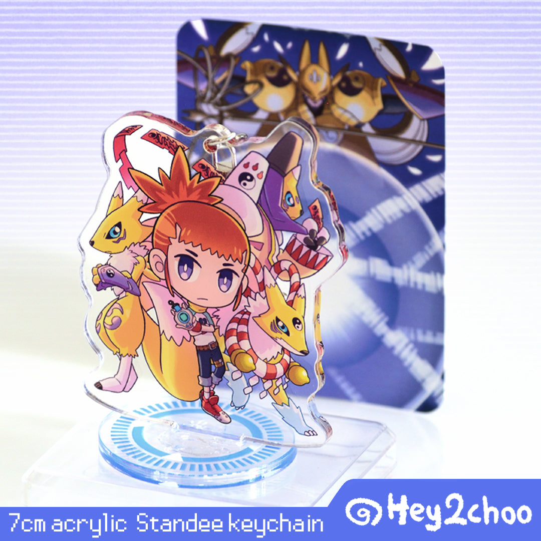 Renamon_ Standee Keychain