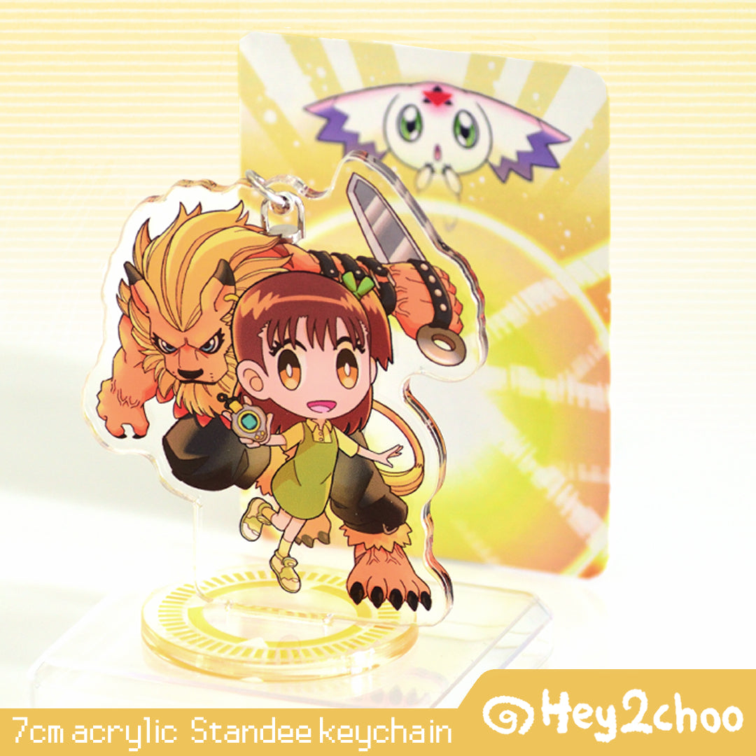 Leomon_ Standee Keychain