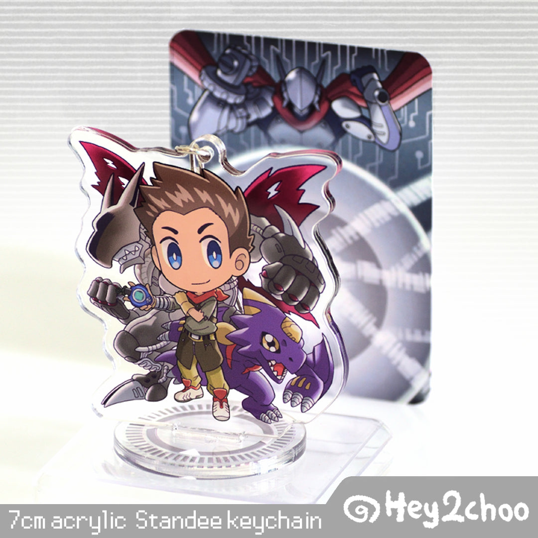 Cyberdramon_ Standee Keychain