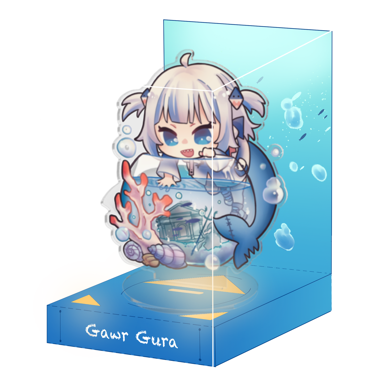 Gawr Gura _ Standee Lightbox