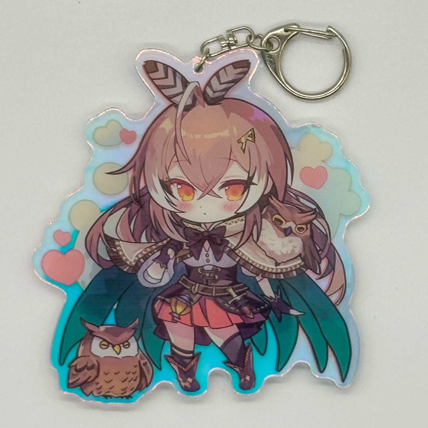 Hololive _Nanashi Mumei_Keychain