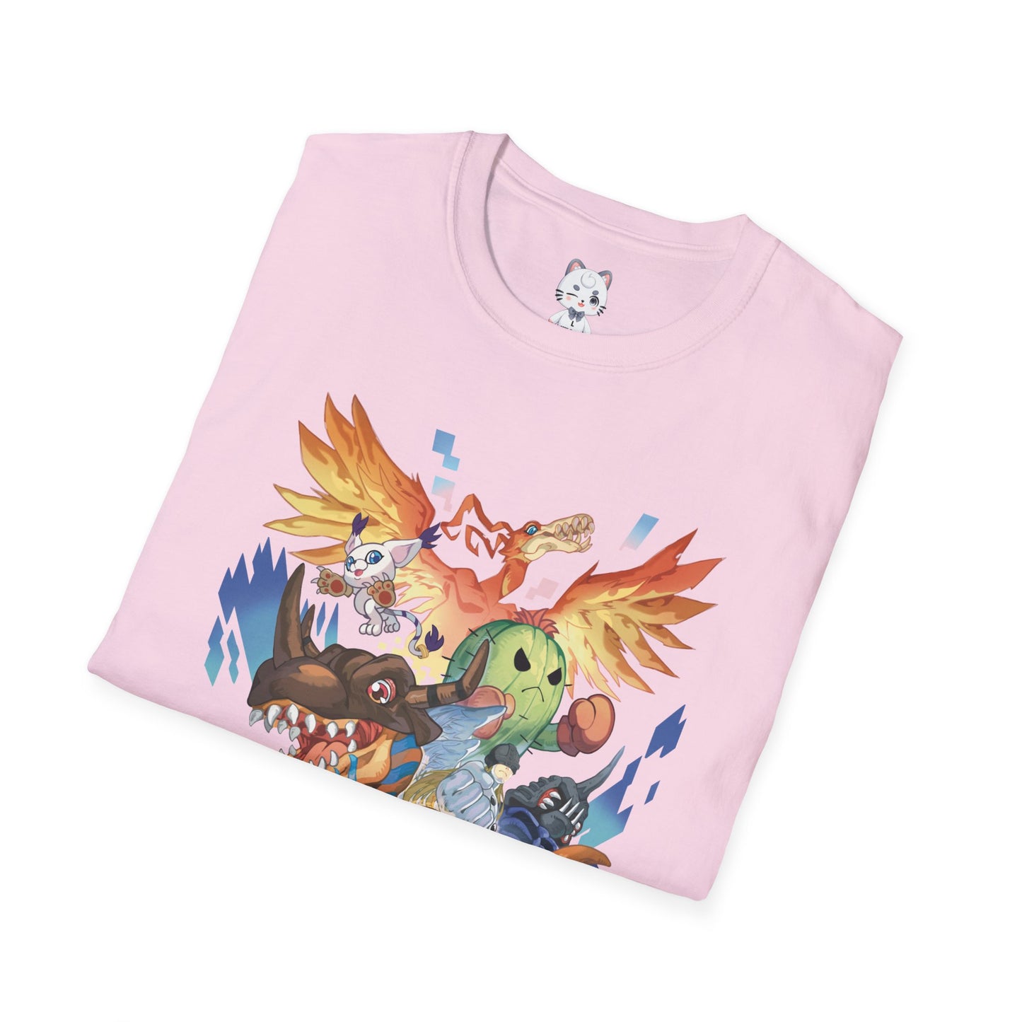 Digimon 01 T-Shirt Design by Currynoodleart