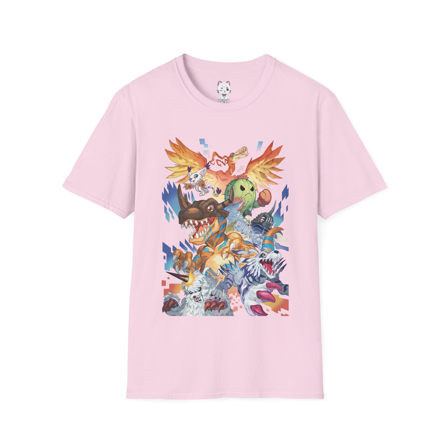 Digimon 01 T-Shirt Design by Currynoodleart