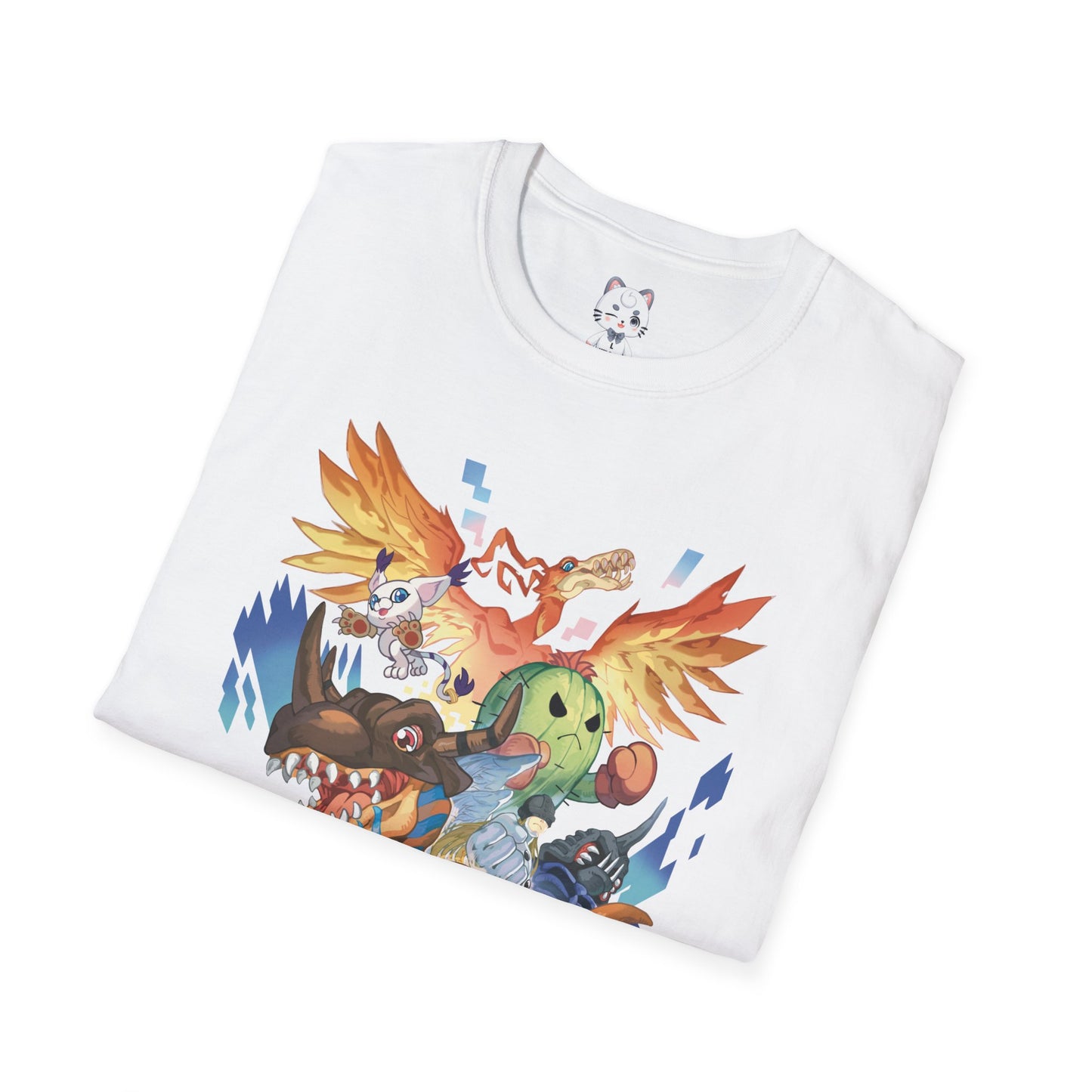 Digimon 01 T-Shirt Design by Currynoodleart