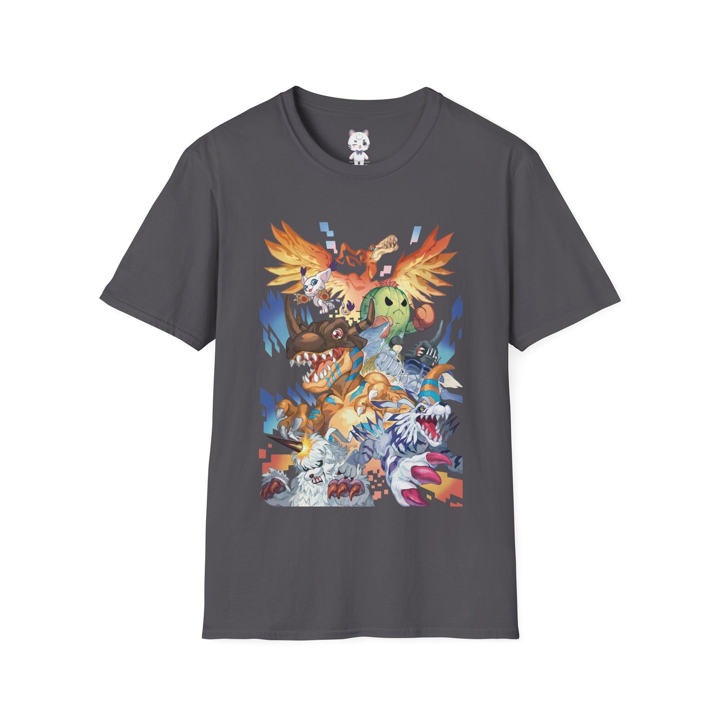Digimon 01 T-Shirt Design by Currynoodleart
